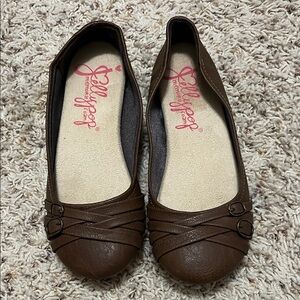 Jellypop Women's Chocolate Brown Loafers